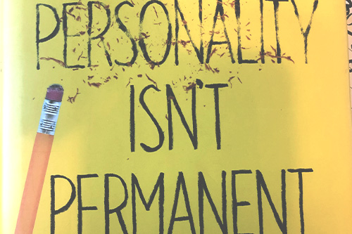 personality isn't permanent by Benjamin Hardy book cover