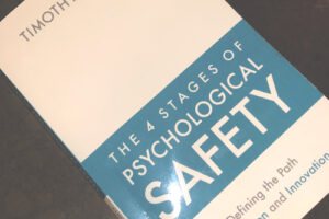 Cover of The 4 Stages of Psychological Safety book by Timothy R. Clark