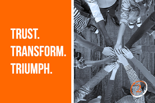 Trust. Transform. Triumph. | A Team-Building Workshop | Lead2Goals